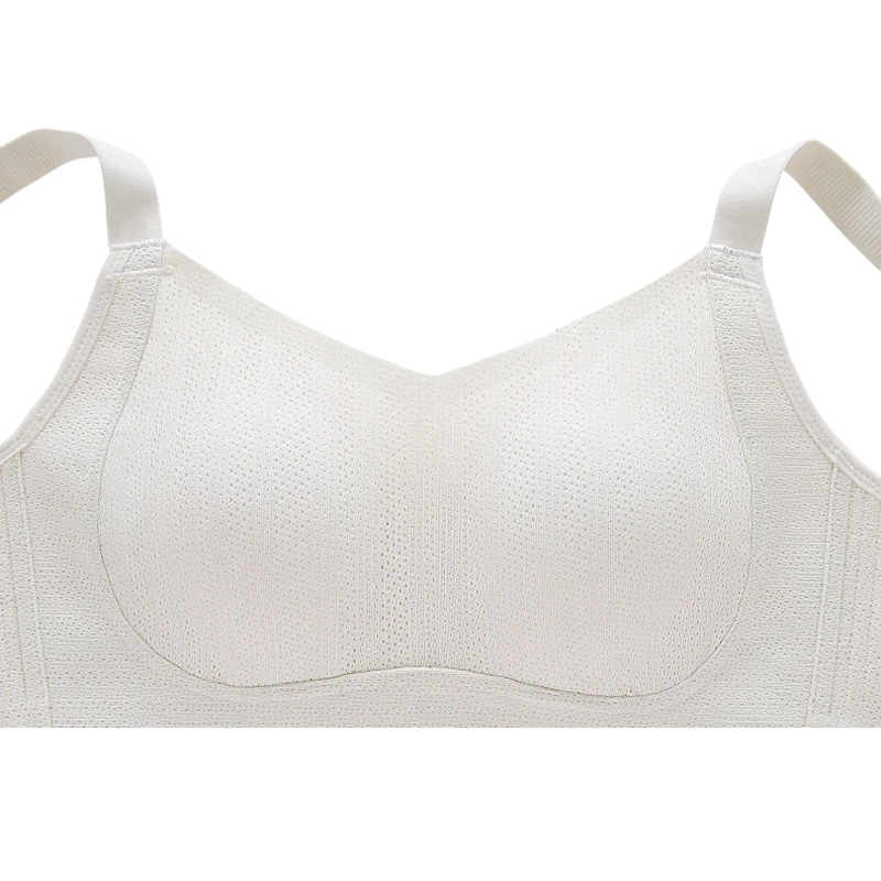 Full Cup Large Size Underwear For Women With Large Breasts, Small Size, Ultra-Flat, No Steel Ring, Seamless, Side Breast Collection, Anti-Sagging Bra