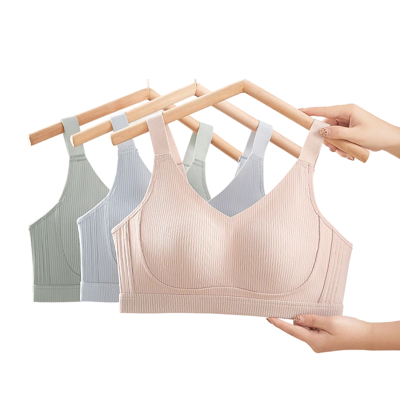 Seamless Underwear For Women With Big Breasts And Small Beautiful Back, Full Cup, Anti-Sagging And Side Breasts, Large Size Bra, Thin Style For Summer