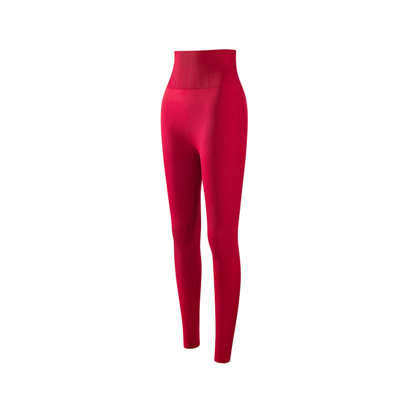 Seamless High Elastic Outerwear Sports Fitness Yoga Pants Nine-Point Pants