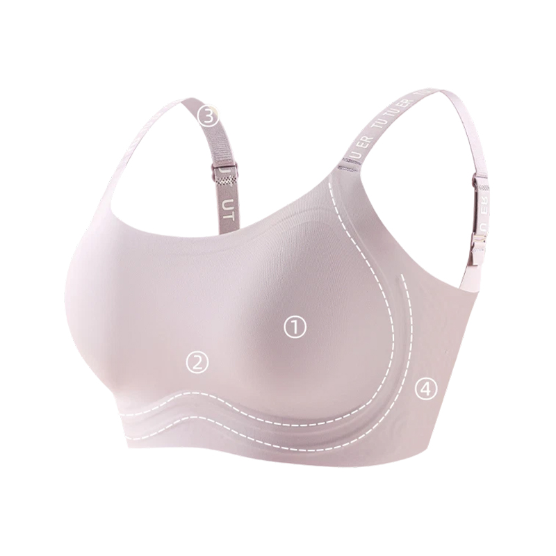 Lettering Straps Sports Bra