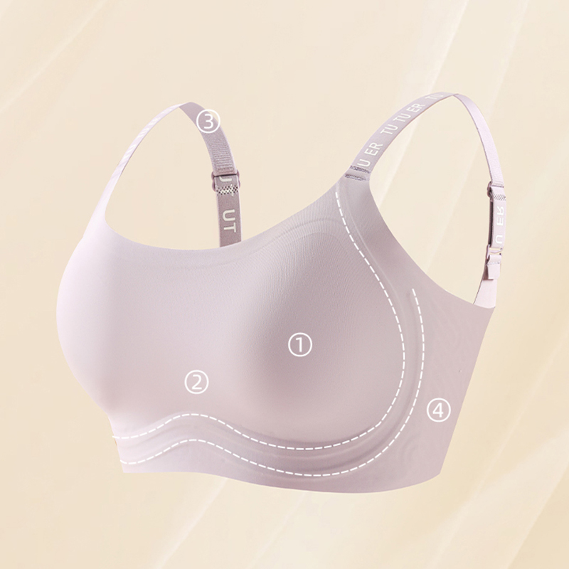 Lettering Straps Sports Bra