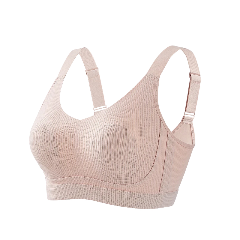 Seamless Underwear For Women With Big Breasts And Small Beautiful Back, Full Cup, Anti-Sagging And Side Breasts, Large Size Bra, Thin Style For Summer