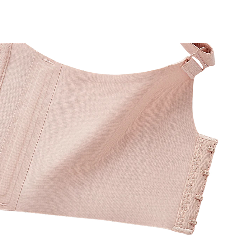 Big Breasts Show Small Rabbit Ear Cup Underwear Women's Breathable Full Cup Upper Support Anti-Sagging Thin Bra