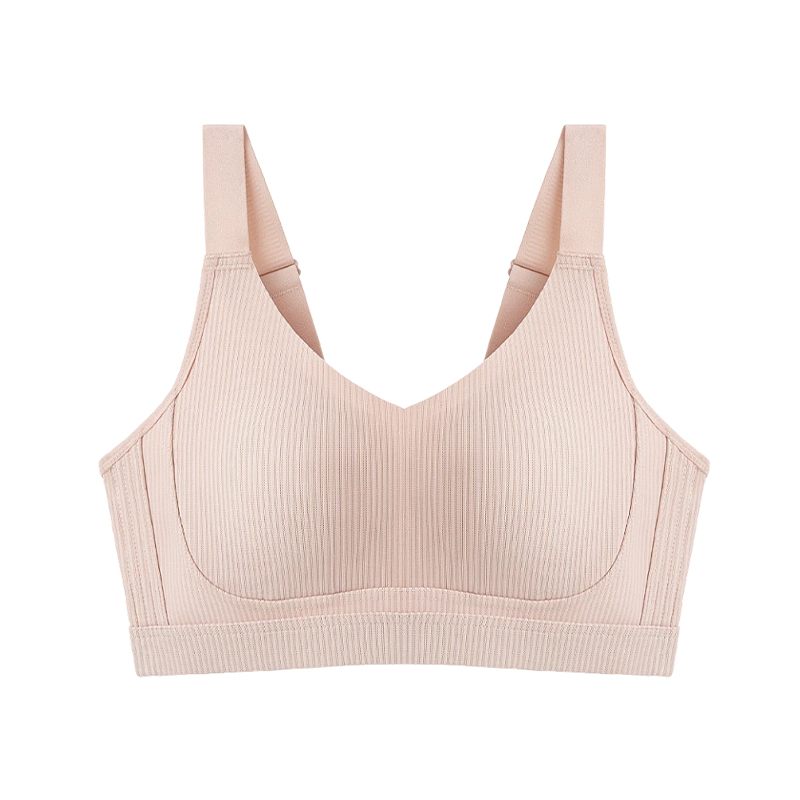 Seamless Underwear For Women With Big Breasts And Small Beautiful Back, Full Cup, Anti-Sagging And Side Breasts, Large Size Bra, Thin Style For Summer