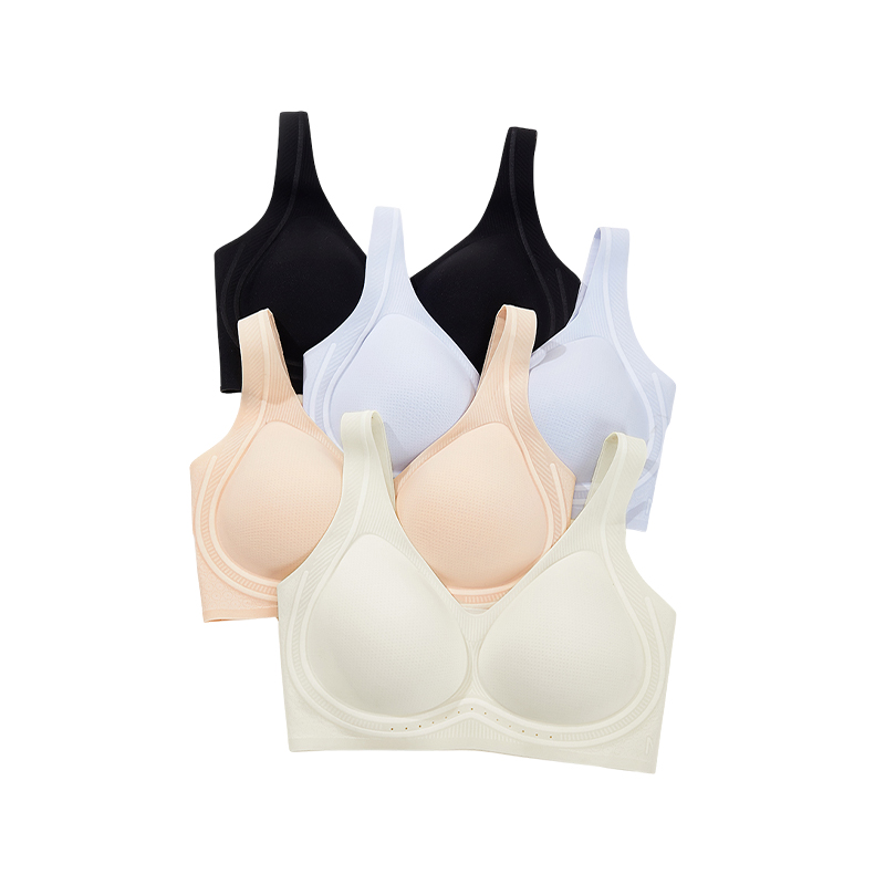 Ultra-Thin Wide Shoulder Straps With Fragrance And Cooling Bra