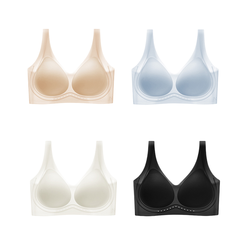 Ultra-Thin Wide Shoulder Straps With Fragrance And Cooling Bra