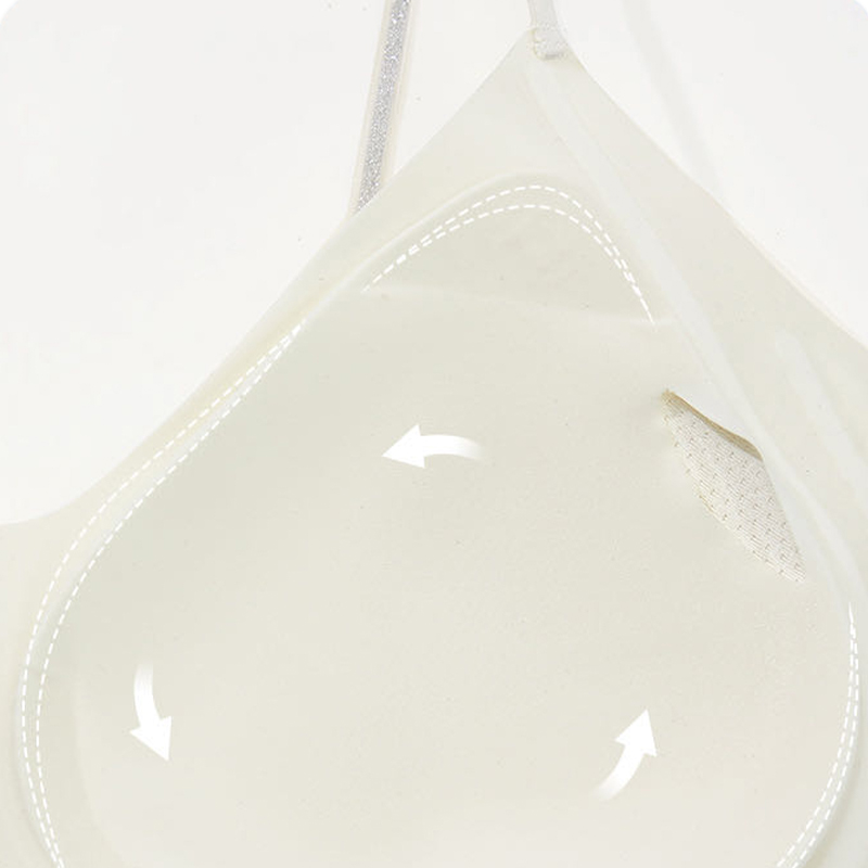 Ultra-Thin Silver Thread Spaghetti Straps Scented Cool Underwear Size Bra Thin Summer
