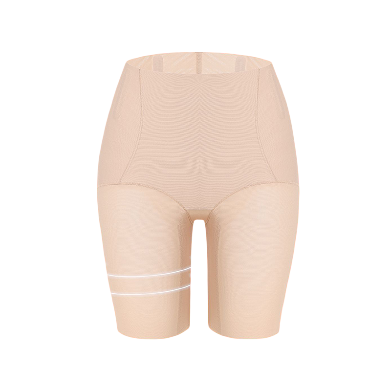 How does the invisible steel-boned design balance waist support and comfort?